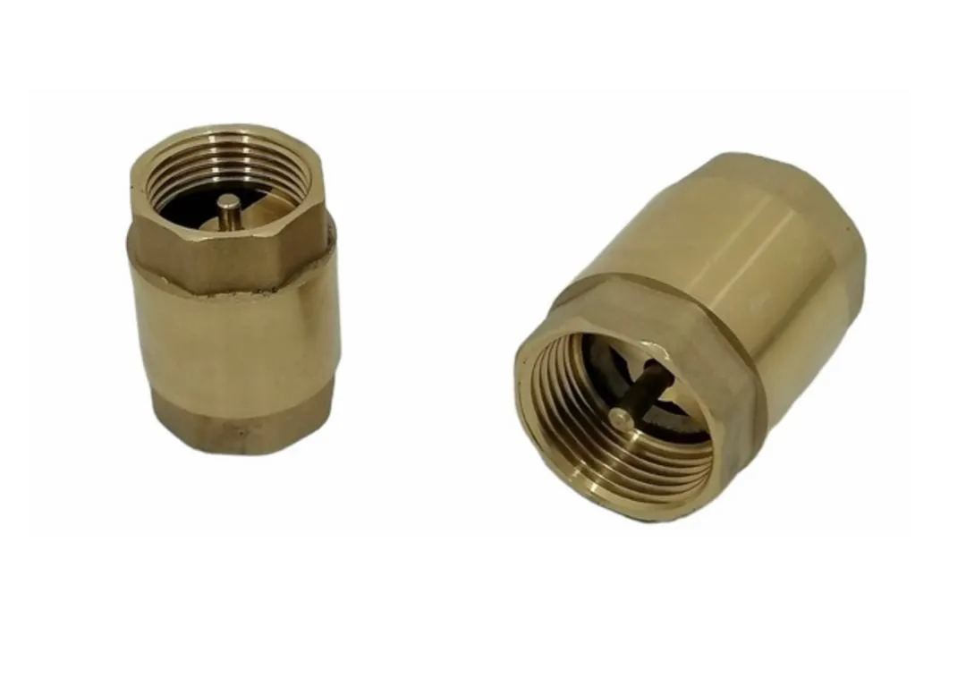 VALVULA CHECK DE 3/4  BRONCE
