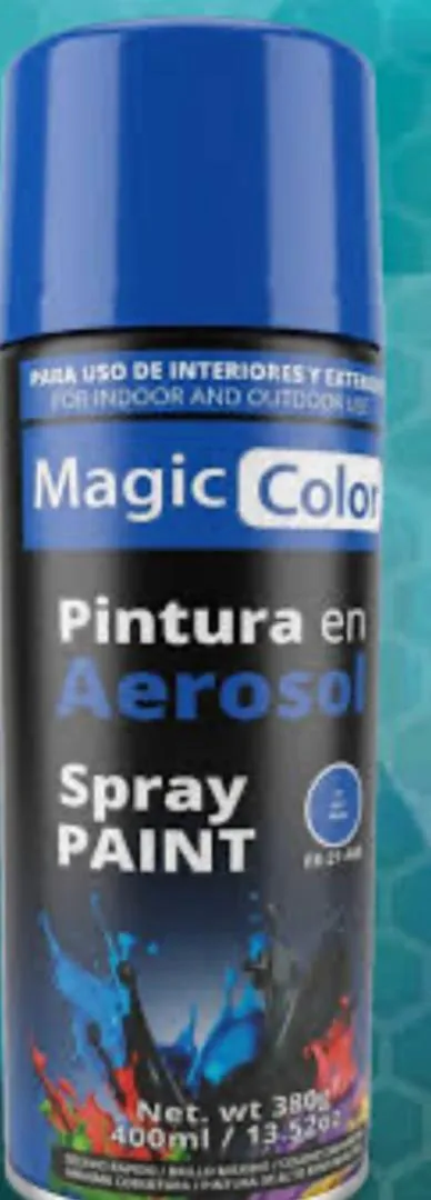 PINTURA EN SPRAY AZUL  MEDIO