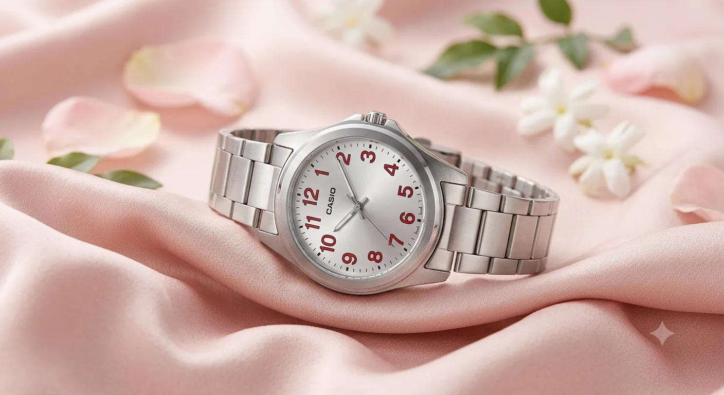 Reloj Casio pulso de acero