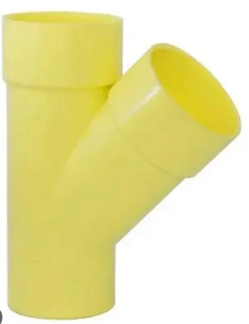 YEE PVC DE 3" AMARILLO