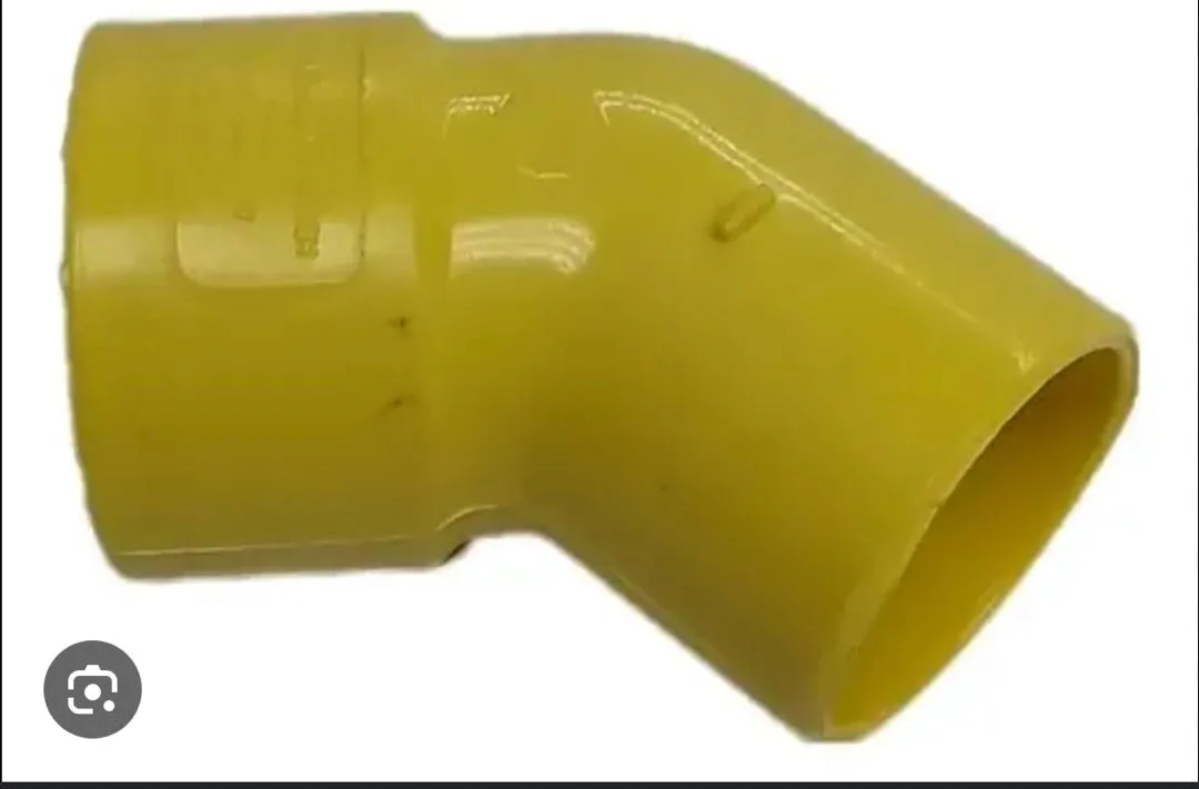 SEMICODO PVC DE 3" AMARILLO