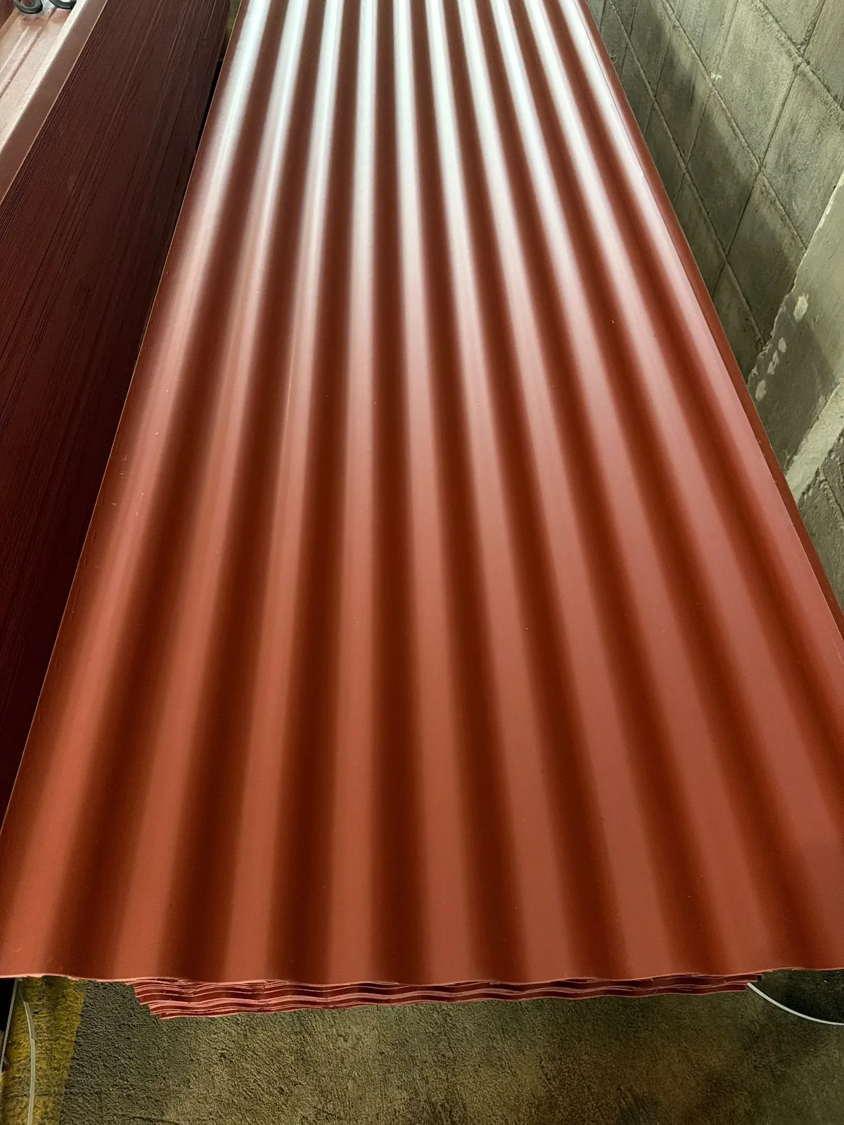 Laminas de techo PVC ondulado