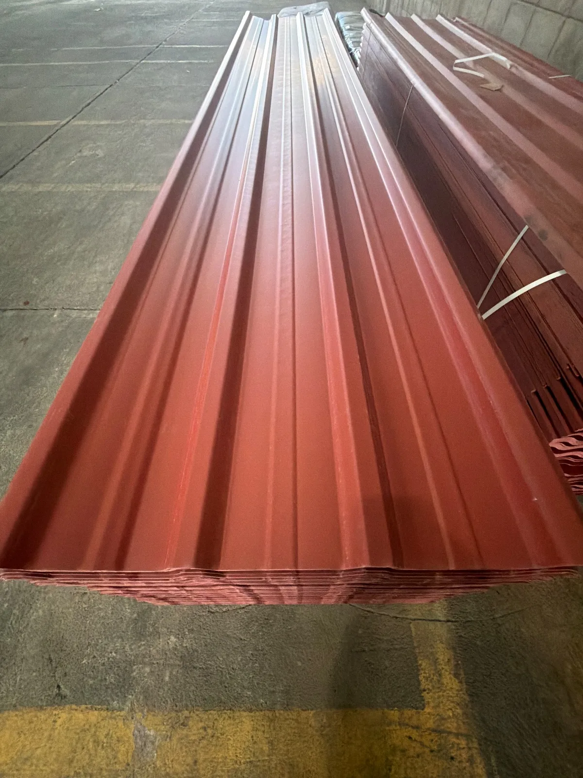 Laminas de techo PVC acanalado