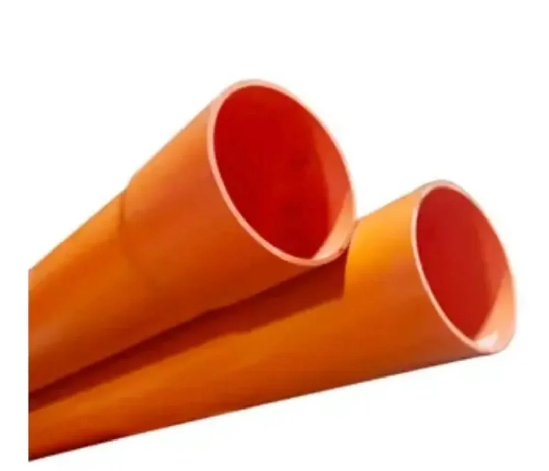 TUBO PVC NARANJA 4" X 3 MTS 4MM
